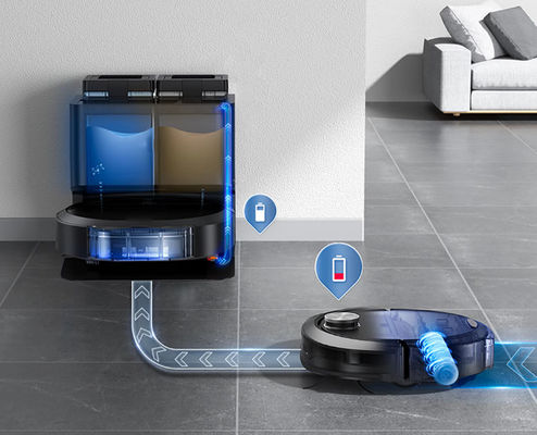Cyclone Sweep Pro Bodenvakuum-Roboter mit Zyklon-Saug- und Mopping-Funktionen