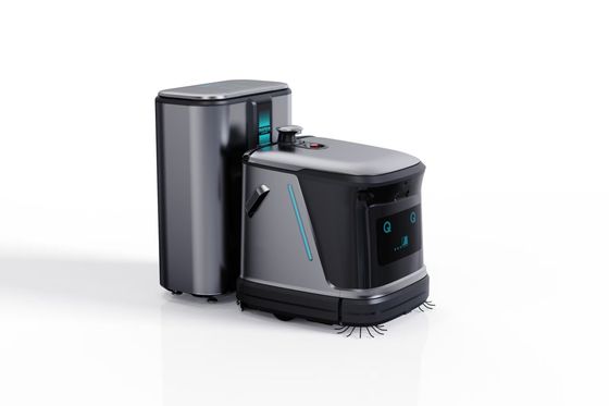Handelsroboter-Bodenreiniger mit Abflusswasser der Basisstation