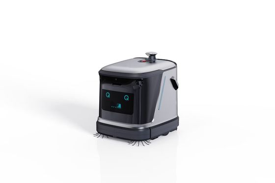 Handelsroboter-Bodenreiniger mit Abflusswasser der Basisstation