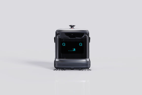 Handelsroboter-Bodenreiniger mit Abflusswasser der Basisstation
