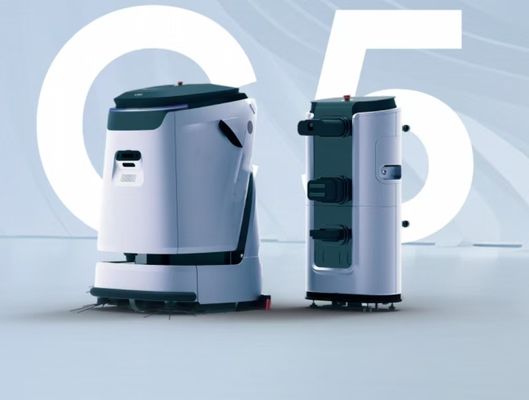 Großflächenreiniger kommerzieller Roboter-Bodenreiniger mit 90L-Wasserbehälter 2000 qm/h
