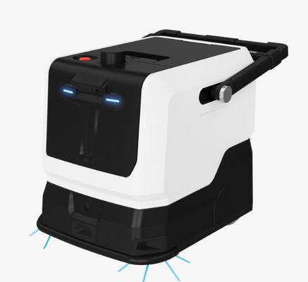 Handelsroboter-Bodenreiniger mit Abflusswasser der Basisstation
