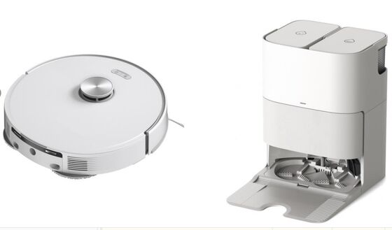 ROTARY MOP ROBOTER-STAUBSAUGER MIT SELBSTREINIGUNG UND WARMLUFT-TROCKNUNG DES WISCHMOPS